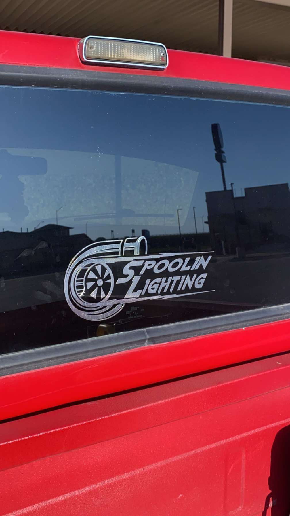 Spoolin Lighting Decal